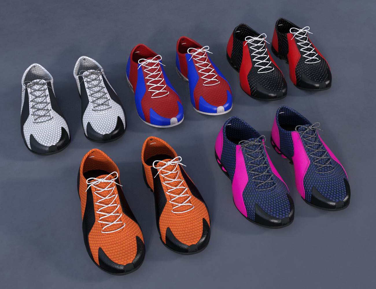 Cheerleading Squad Outfit Shoes for Genesis 8 and 8.1 Females by: Barbara BrundonUmblefuglySade, 3D Models by Daz 3D