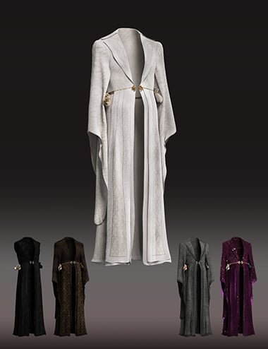 King's Magister dForce Robe for Genesis 8 and 8.1 Males