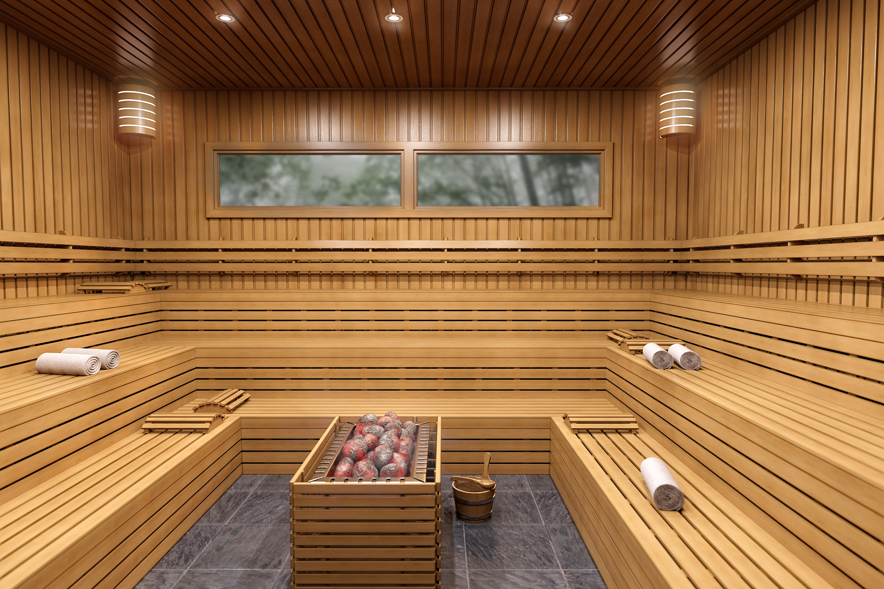 Z Sauna Retreat and Poses for Genesis 8 and 8.1 by: Zeddicuss, 3D Models by Daz 3D