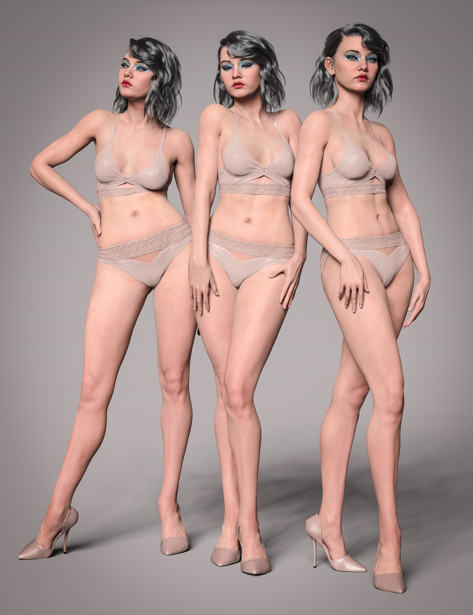 Adel Poses for Genesis 8 and 8.1 Females by: Shimuzu, 3D Models by Daz 3D