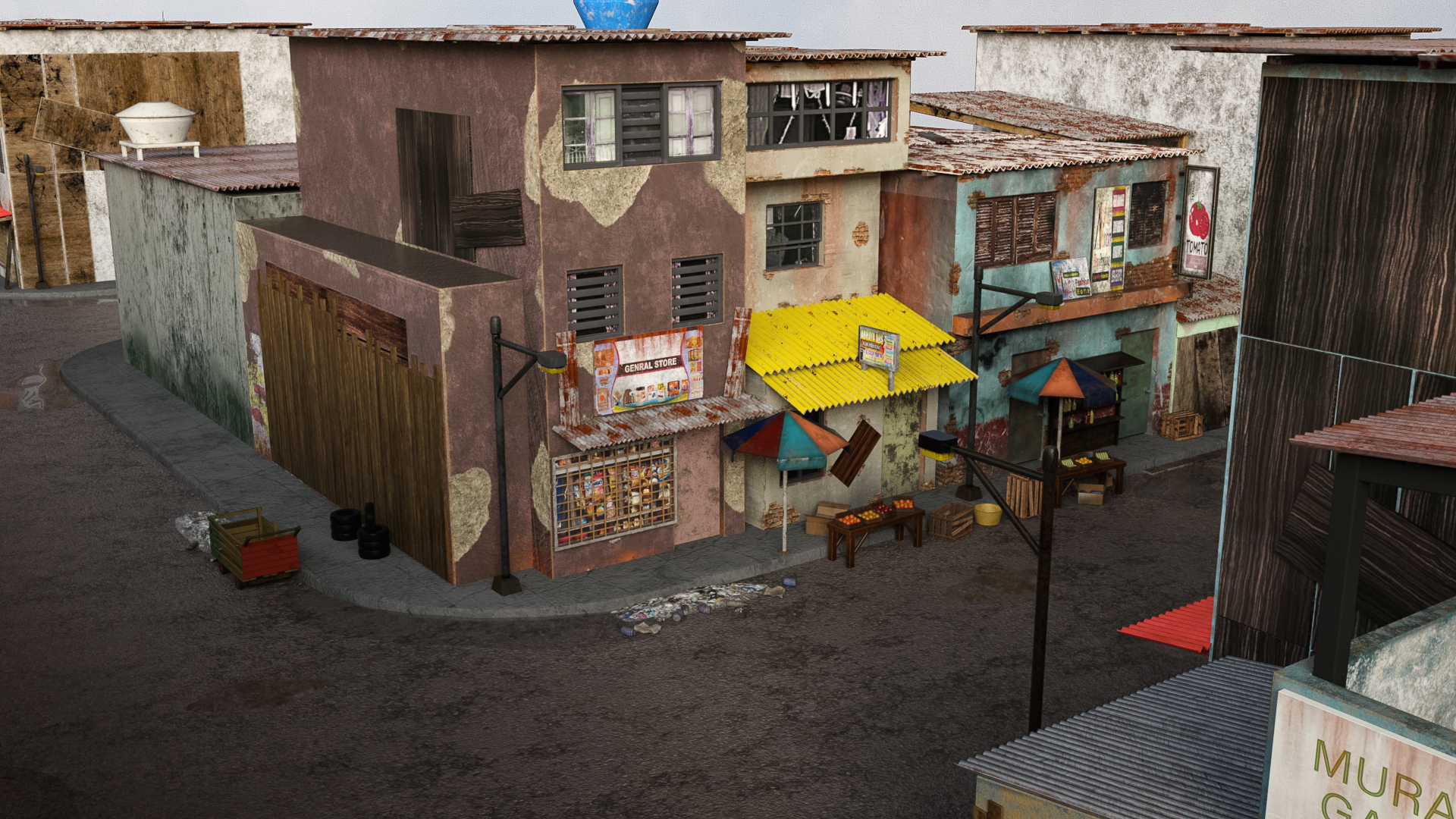 Street of Tondo Street of Tondo by: bituka3d, 3D Models by Daz 3D