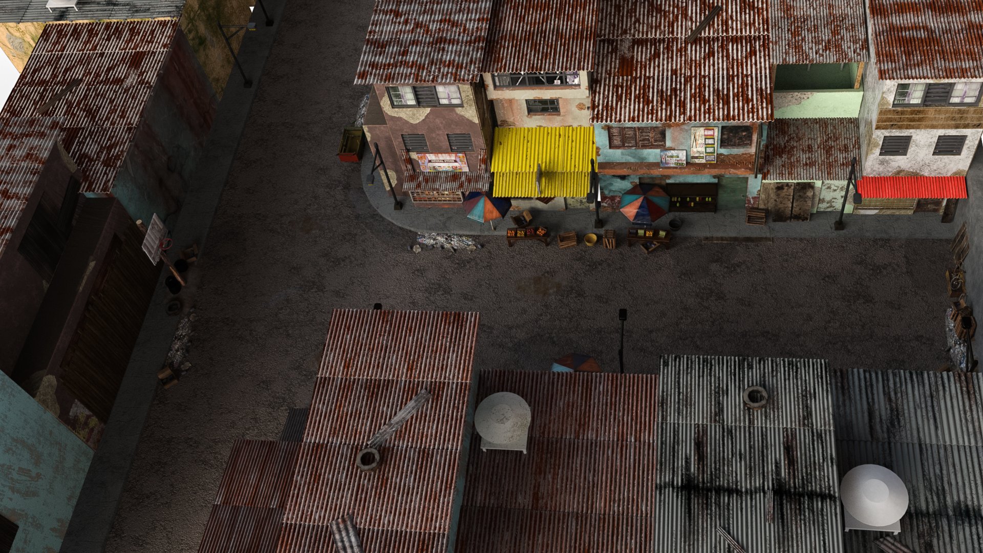 Street of Tondo by: bituka3d, 3D Models by Daz 3D