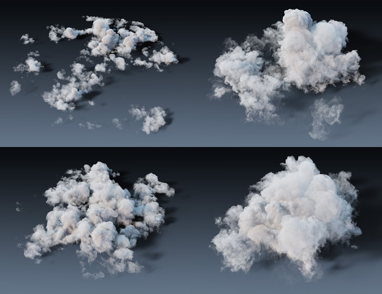 VDB Cloud Collection for Iray by: DimensionTheory, 3D Models by Daz 3D