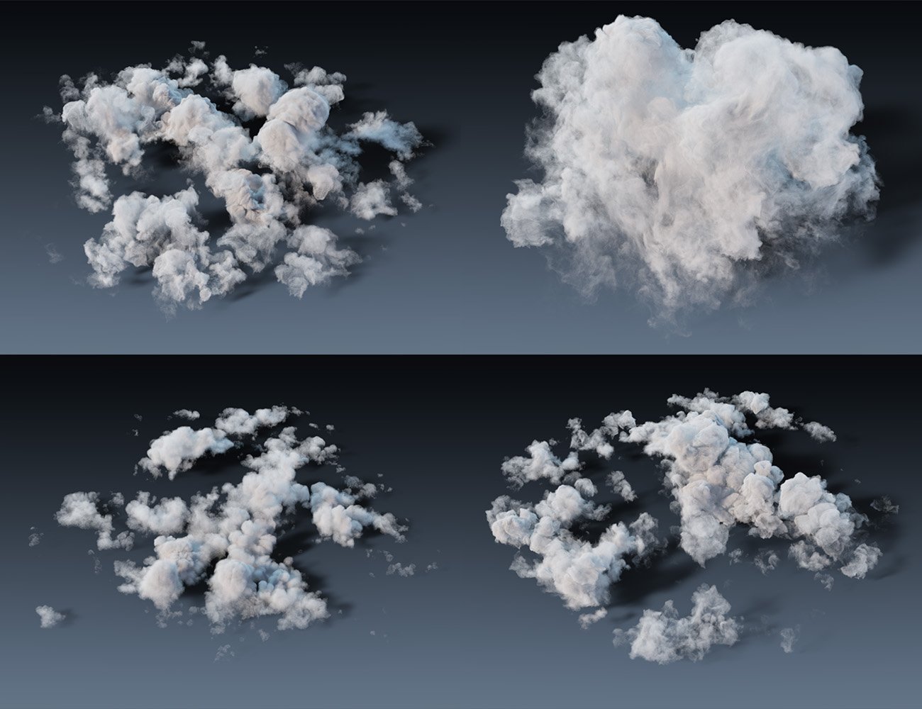 VDB Cloud Collection for Iray by: DimensionTheory, 3D Models by Daz 3D