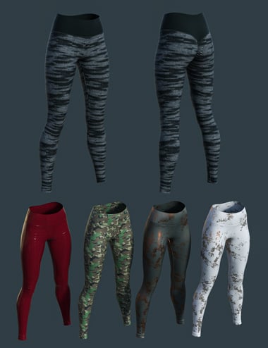 Puffer Coat Pants for Genesis 8 and 8.1 Females by: fefecoolyellow, 3D Models by Daz 3D