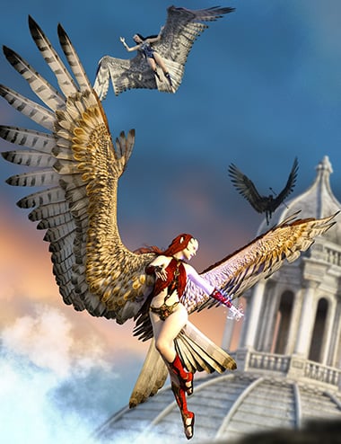 Avija Wings and Tail for Genesis 8 and 8.1 Females Avija Wings and Tail for Genesis 8 and 8.1 Females by: Arki, 3D Models by Daz 3D