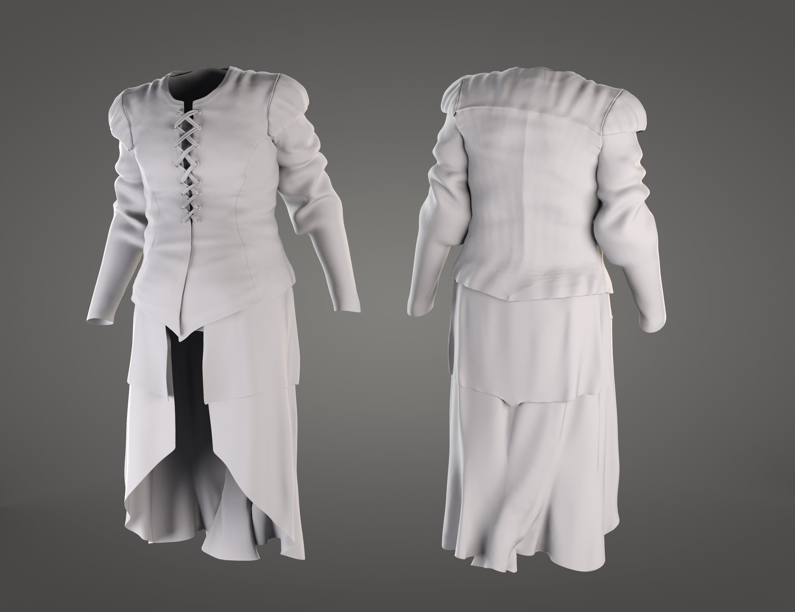 The Young Wizard Outfit dForce Tunic for Genesis 8 and 8.1 Males by: Barbara BrundonShox-DesignUmblefugly, 3D Models by Daz 3D