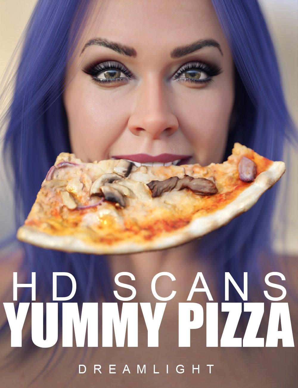 HD Scans Yummy Pizza by: Dreamlight, 3D Models by Daz 3D