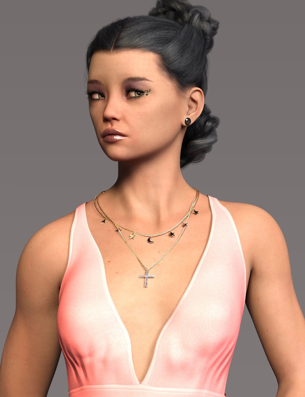 AB Kaori HD for Genesis 8.1 Female by: AnainBelladona, 3D Models by Daz 3D