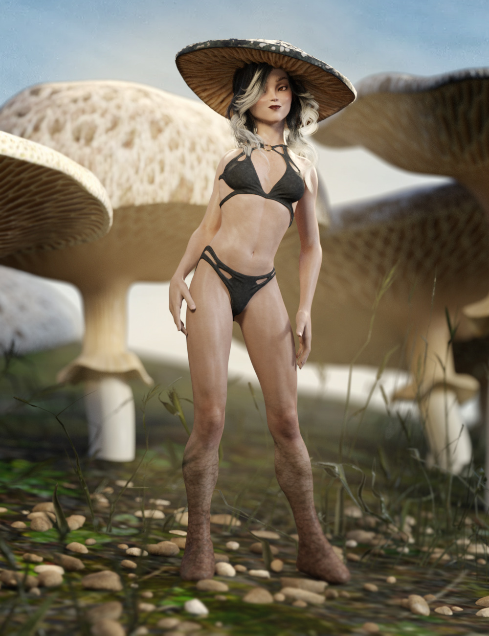 Amanita for Genesis 8 Female by: RawArt, 3D Models by Daz 3D