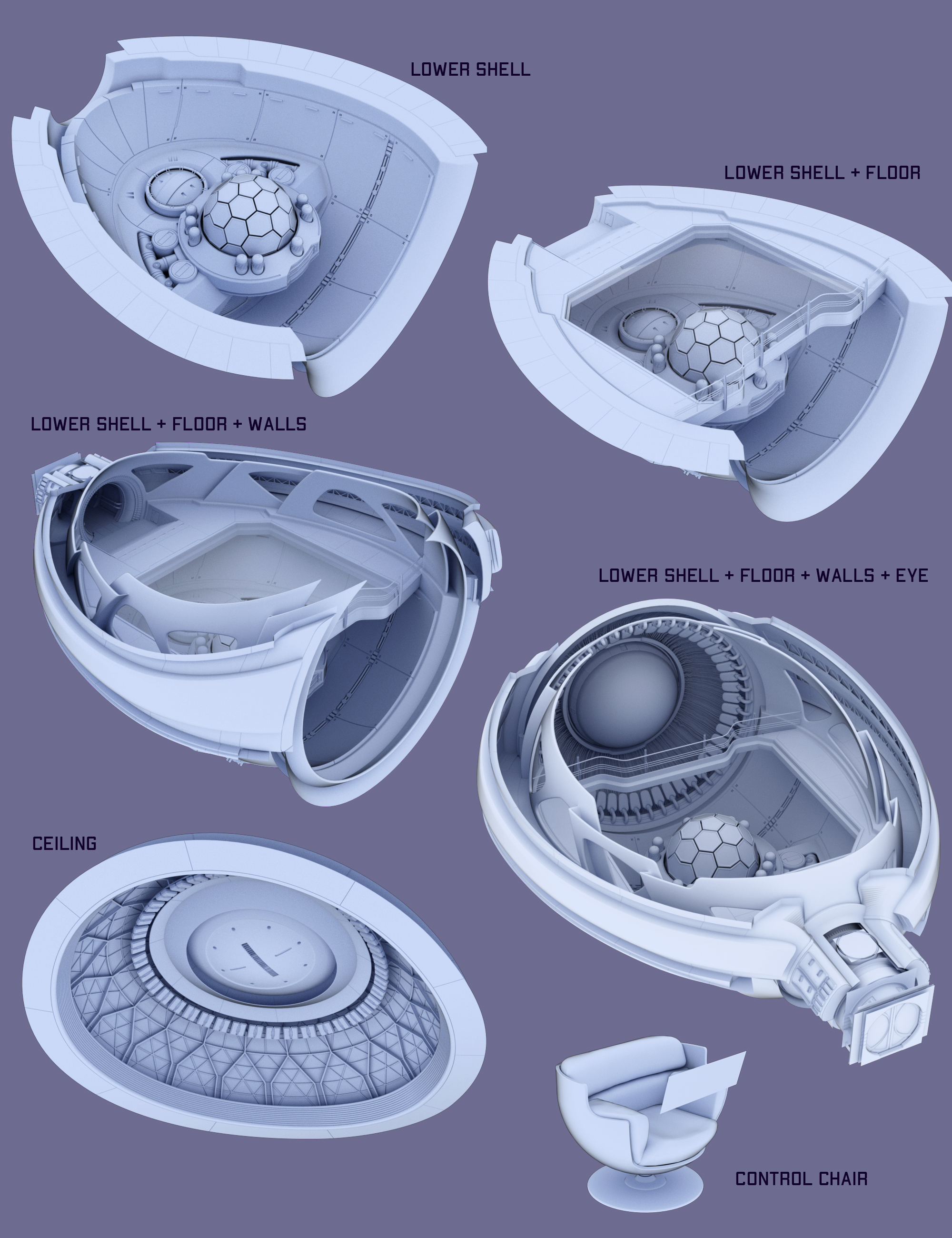 Starliner Deep Space Observatory by: MarieL, 3D Models by Daz 3D