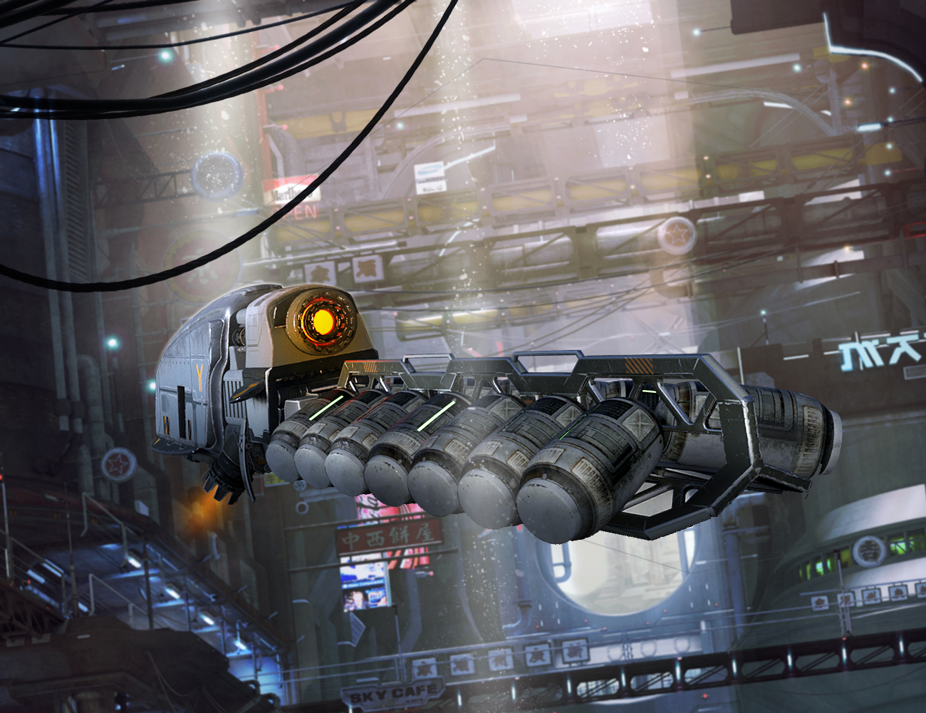 Star Hauler Salvage Ship Star Hauler Salvage Ship by: The AntFarm, 3D Models by Daz 3D