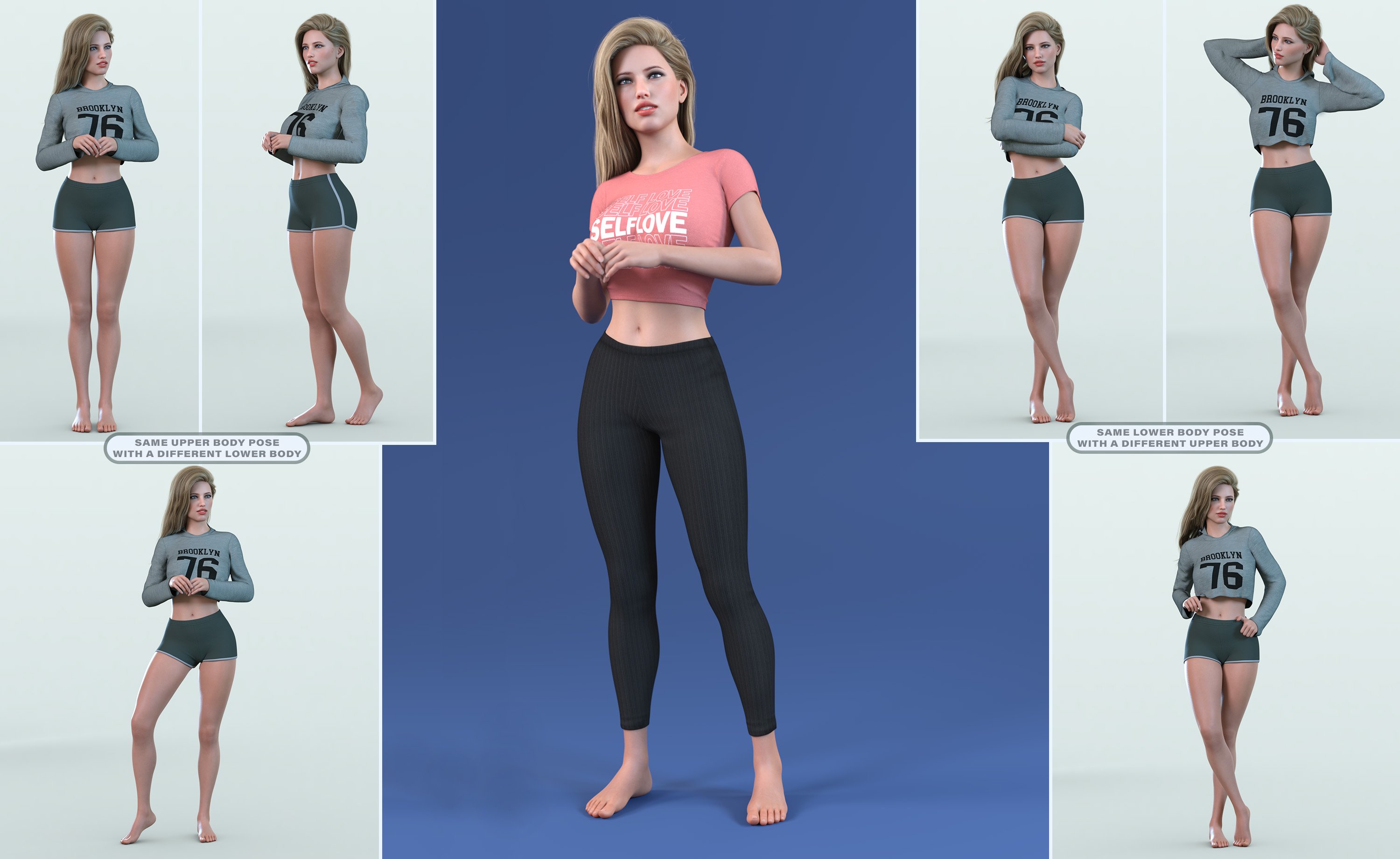 Z Ultimate Standing Pose Collection for Genesis 8 and 8.1 Female Z Ultimate Standing Pose Collection for Genesis 8 and 8.1 Female by: Zeddicuss, 3D Models by Daz 3D