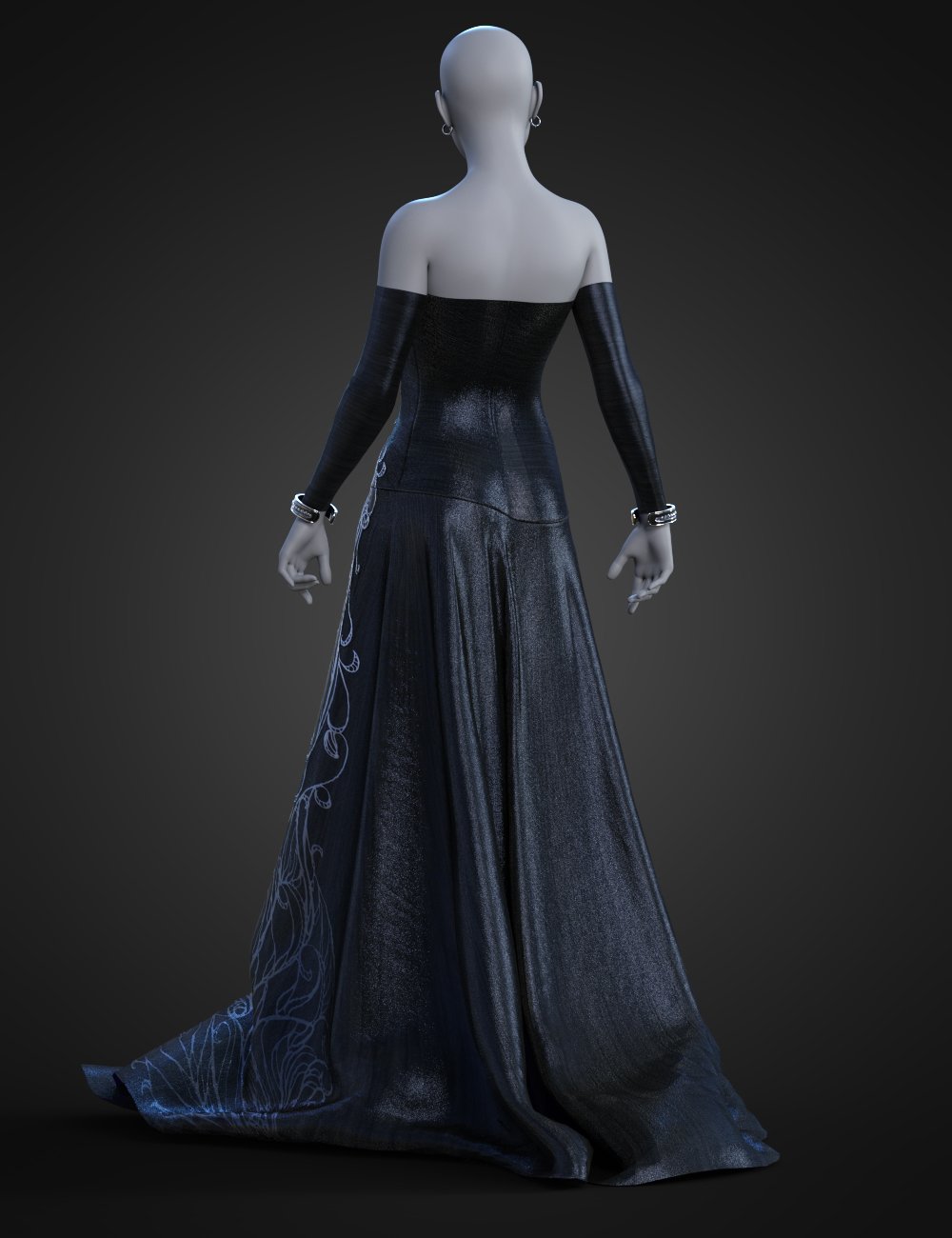 dForce Night Dress Outfit for Genesis 8.1 Females dForce Night Dress Outfit for Genesis 8.1 Females by: ArkiAnna BenjaminShox-Design, 3D Models by Daz 3D