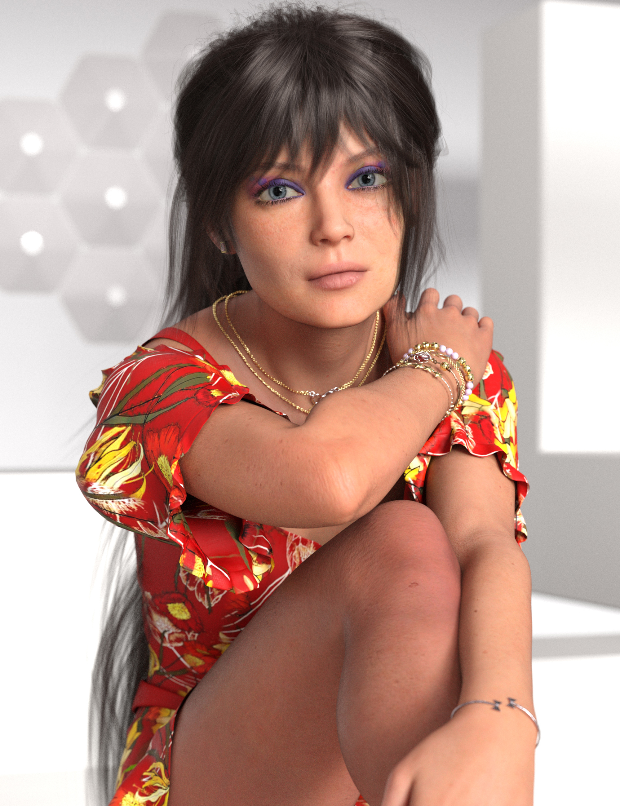 Dolores Moreno HD For Genesis 8.1 Female by: iSourceTextures, 3D Models by Daz 3D
