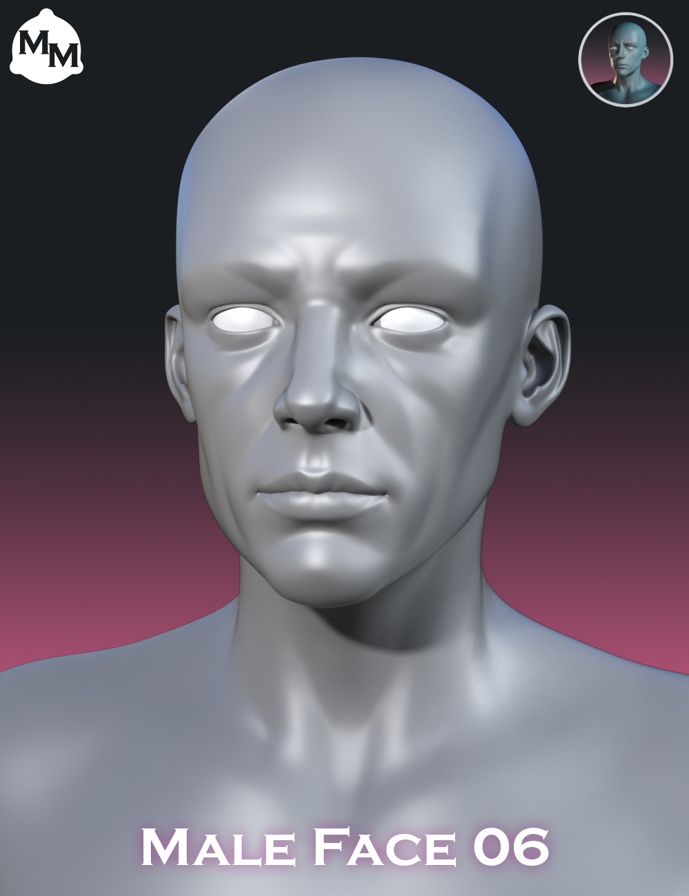 MetaMixer - 25 Male Faces Bundle MetaMixer - 25 Male Faces Bundle by: Faux2D, 3D Models by Daz 3D