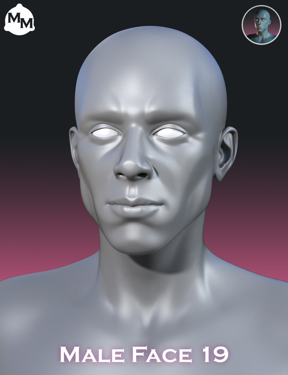 MetaMixer - 25 Male Faces Bundle MetaMixer - 25 Male Faces Bundle by: Faux2D, 3D Models by Daz 3D