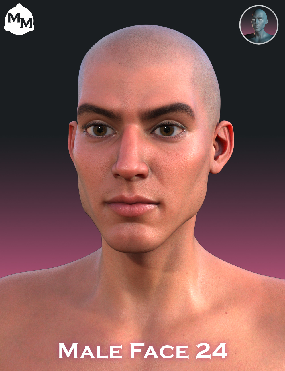 MetaMixer - 25 Male Faces Bundle MetaMixer - 25 Male Faces Bundle by: Faux2D, 3D Models by Daz 3D