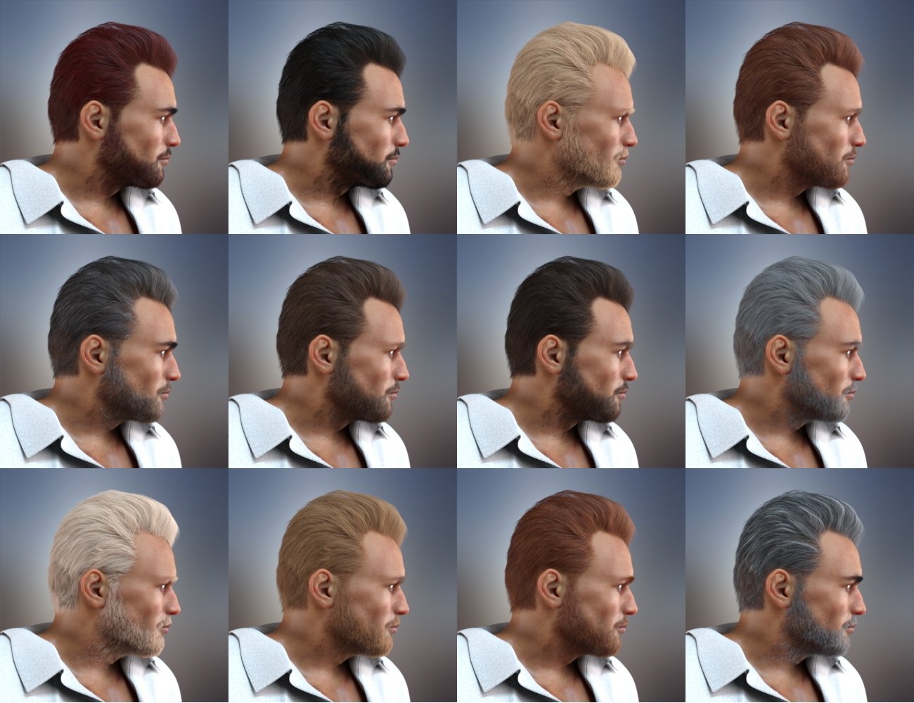 Redz dForce Matteo Hair and Beard for Genesis 8 and 8.1 Male Redz dForce Matteo Hair and Beard for Genesis 8 and 8.1 Male by: RedzStudio, 3D Models by Daz 3D