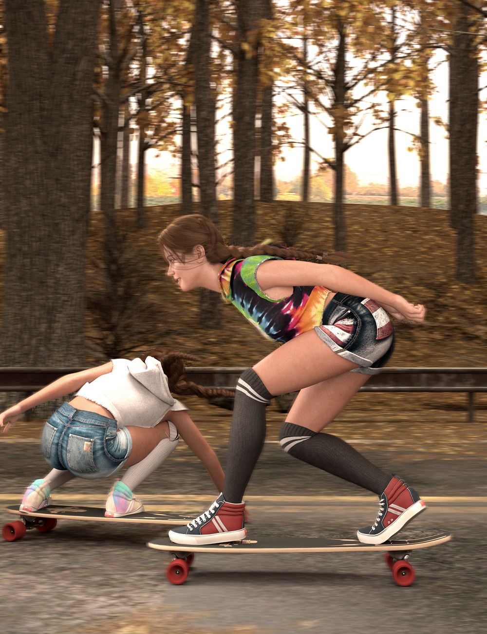 Longboard Hero Poses and Longboard for Genesis 8.1 Female Longboard Hero Poses and Longboard for Genesis 8.1 Female by: Val3dartbiuzpharb, 3D Models by Daz 3D