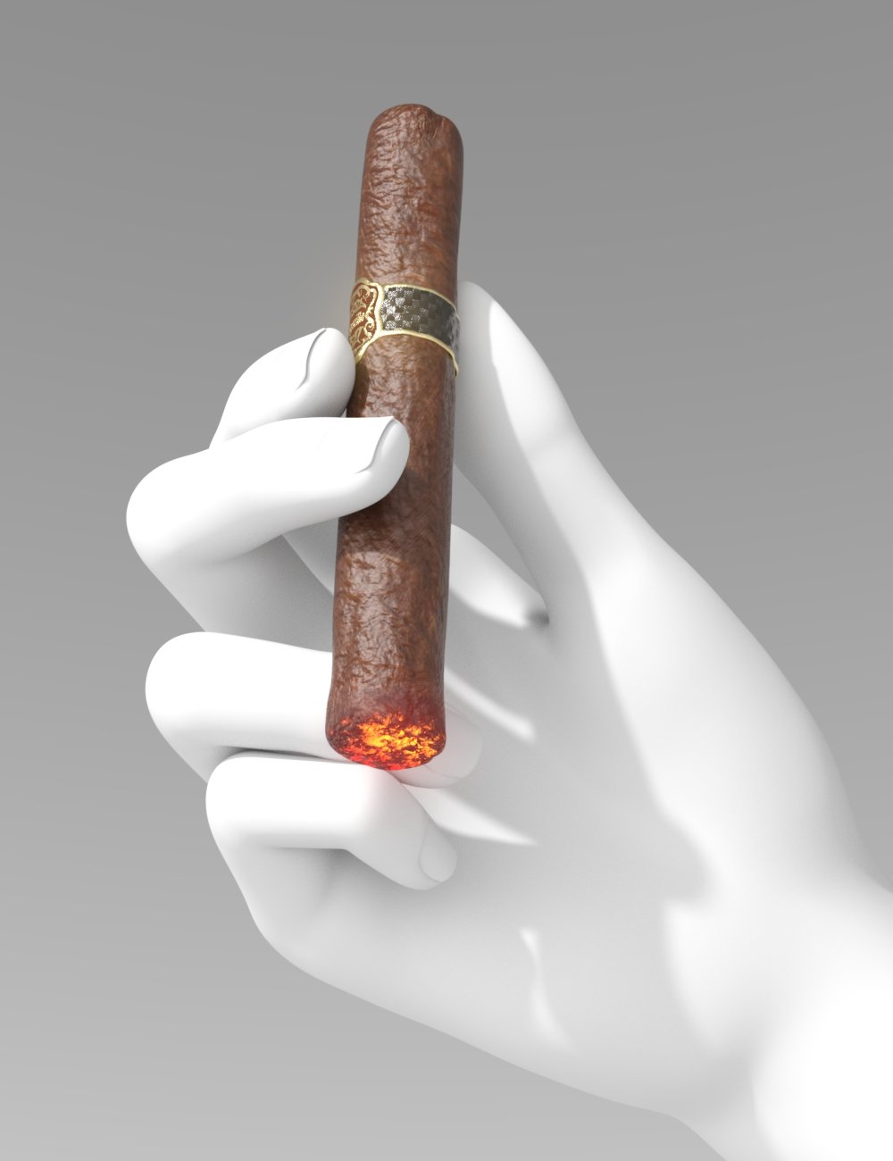 Smoking Paraphernalia - Cigar for Genesis 8 and 8.1 Smoking Paraphernalia - Cigar for Genesis 8 and 8.1 by: Sixus1 Media, 3D Models by Daz 3D