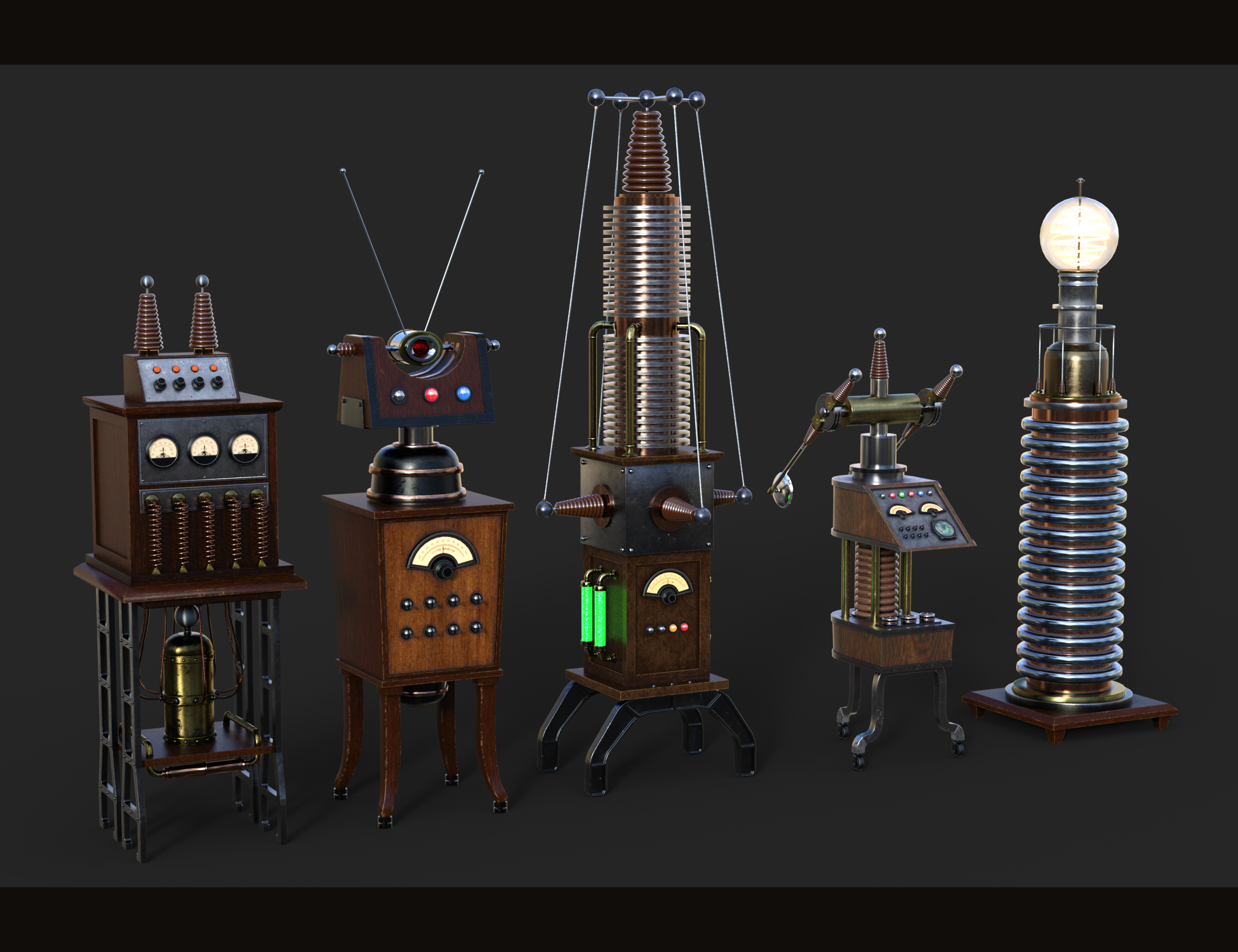 Mad Science Laboratory Mad Science Laboratory by: Those Things, 3D Models by Daz 3D