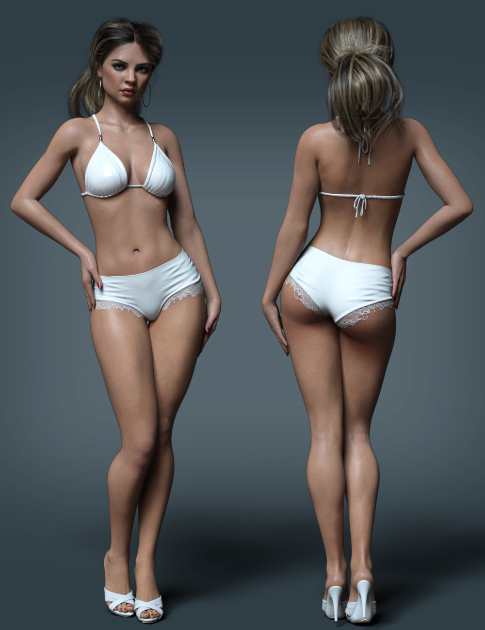 P3D Mascha for Genesis 8.1 Female by: P3Design, 3D Models by Daz 3D