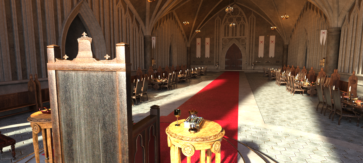 FG Medieval King's Throne by: IronmanFugazi1968, 3D Models by Daz 3D