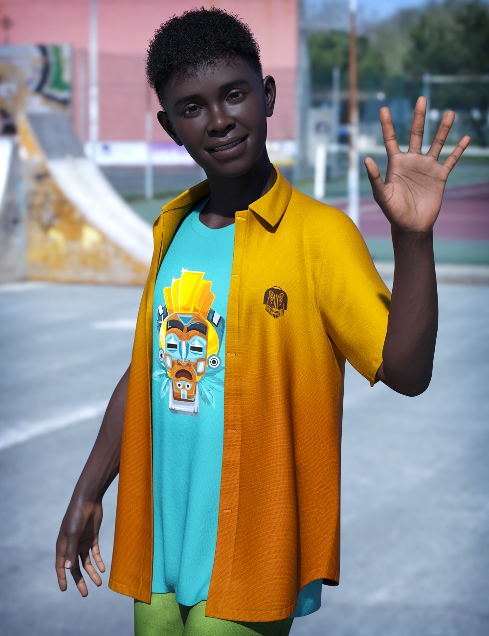 Dash Outfit dForce Loose Shirt for Genesis 8 and 8.1 Males Dash Outfit dForce Loose Shirt for Genesis 8 and 8.1 Males by: MadaSade, 3D Models by Daz 3D