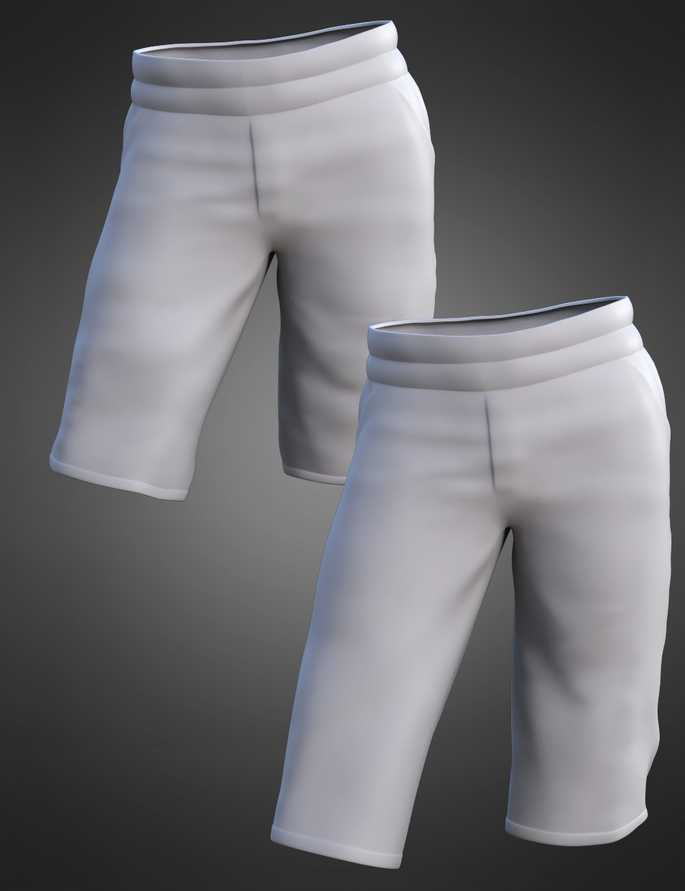 Dash Outfit dForce Shorts for Genesis 8 and 8.1 Males by: MadaSade, 3D Models by Daz 3D
