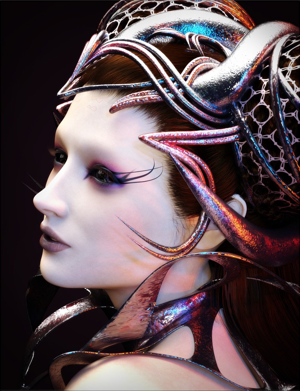 VYK Delphi Character for Genesis 8.1 Female by: vyktohria, 3D Models by Daz 3D