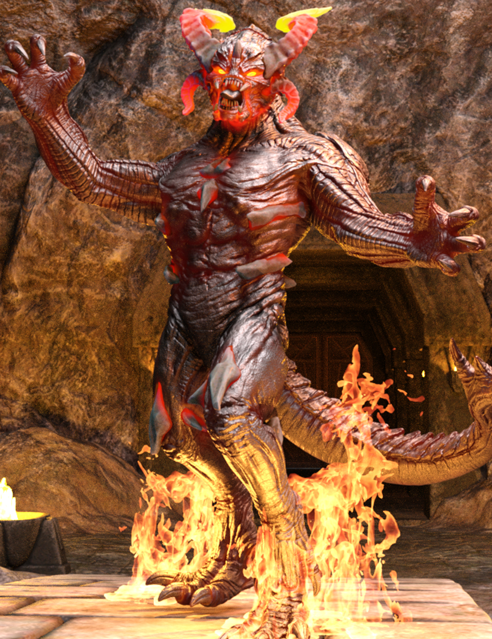 Fiend for the Res Mortifera Fiend for the Res Mortifera by: mighty_mestophalesSade, 3D Models by Daz 3D
