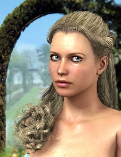 Christine Hair Christine Hair by: Neftis3D, 3D Models by Daz 3D