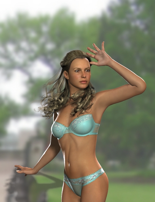 Christine Hair by: Neftis3D, 3D Models by Daz 3D