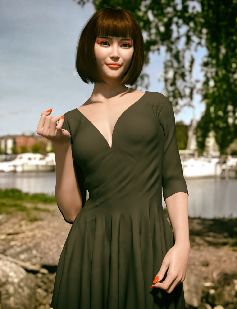 GN Mako for Genesis 8.1 Female GN Mako for Genesis 8.1 Female by: Goanna, 3D Models by Daz 3D