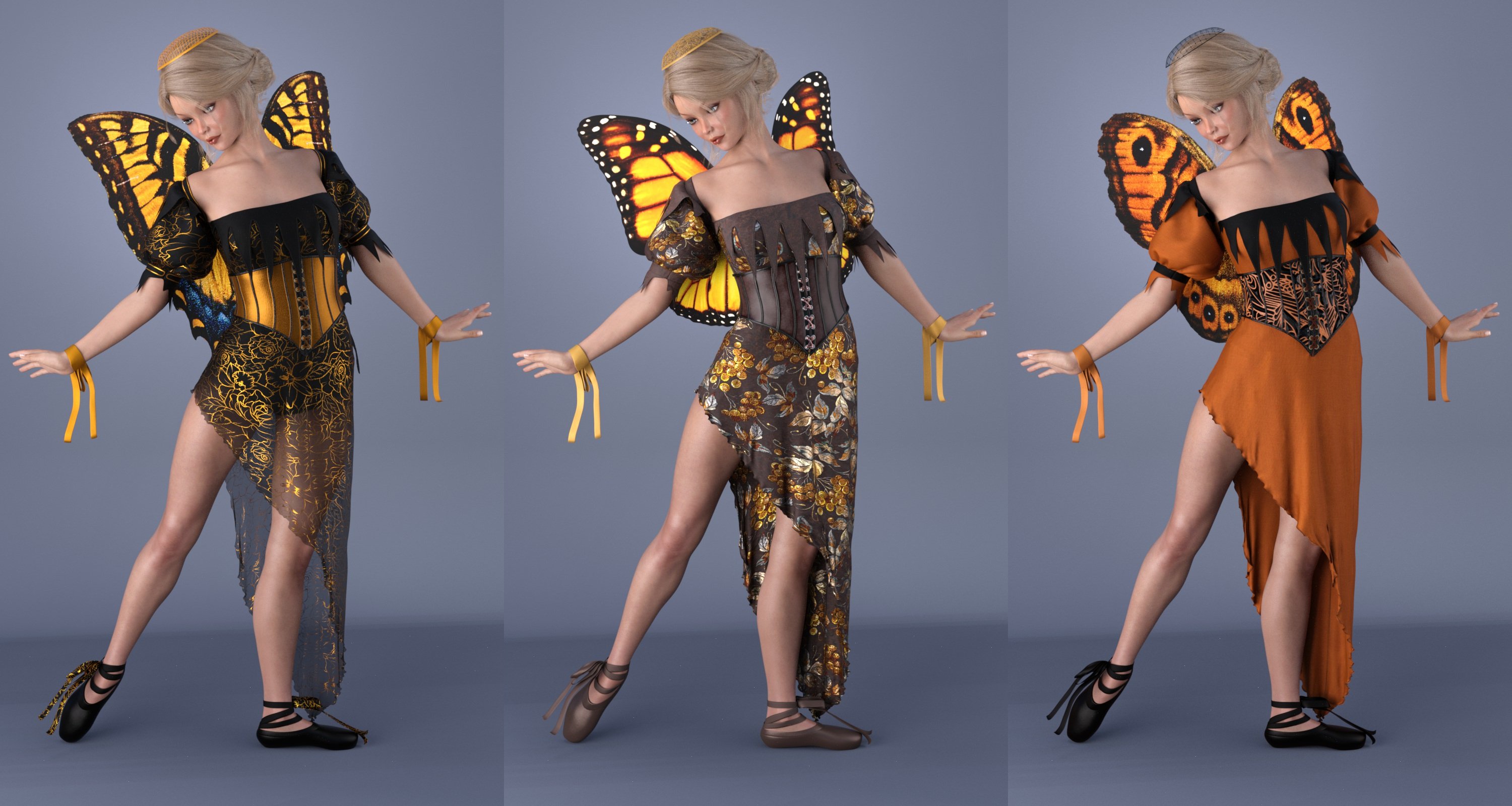 Fairy Spice Add-on for Mustardseed Costume Fairy Spice Add-on for Mustardseed Costume by: 3D-GHDesignSade, 3D Models by Daz 3D