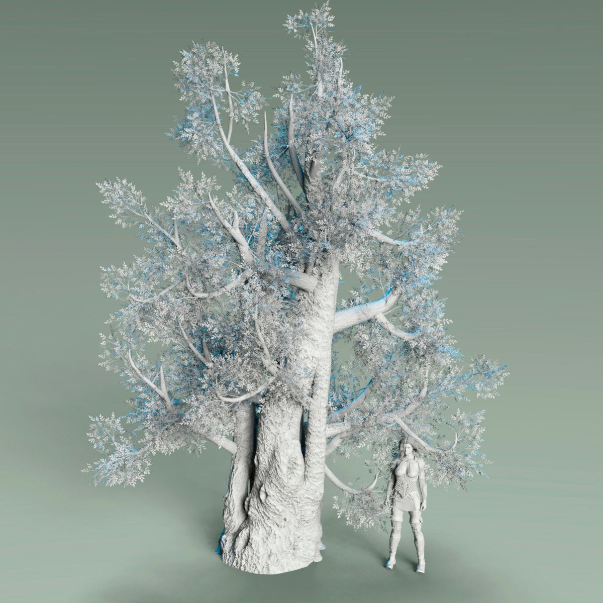 Nordic Trees by: Gendragon3D, 3D Models by Daz 3D