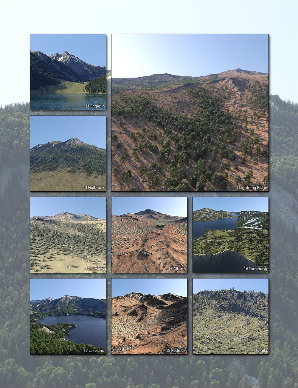 UltraSceneryXT - Expansive Landscape System UltraSceneryXT - Expansive Landscape System by: HowieFarkes, 3D Models by Daz 3D