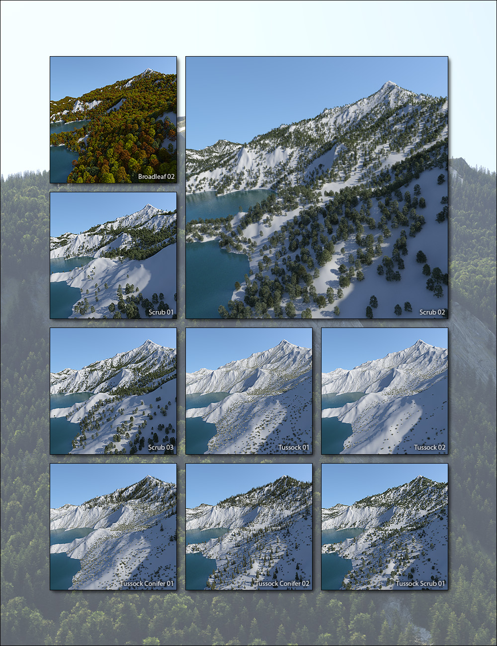 UltraSceneryXT - Expansive Landscape System UltraSceneryXT - Expansive Landscape System by: HowieFarkes, 3D Models by Daz 3D