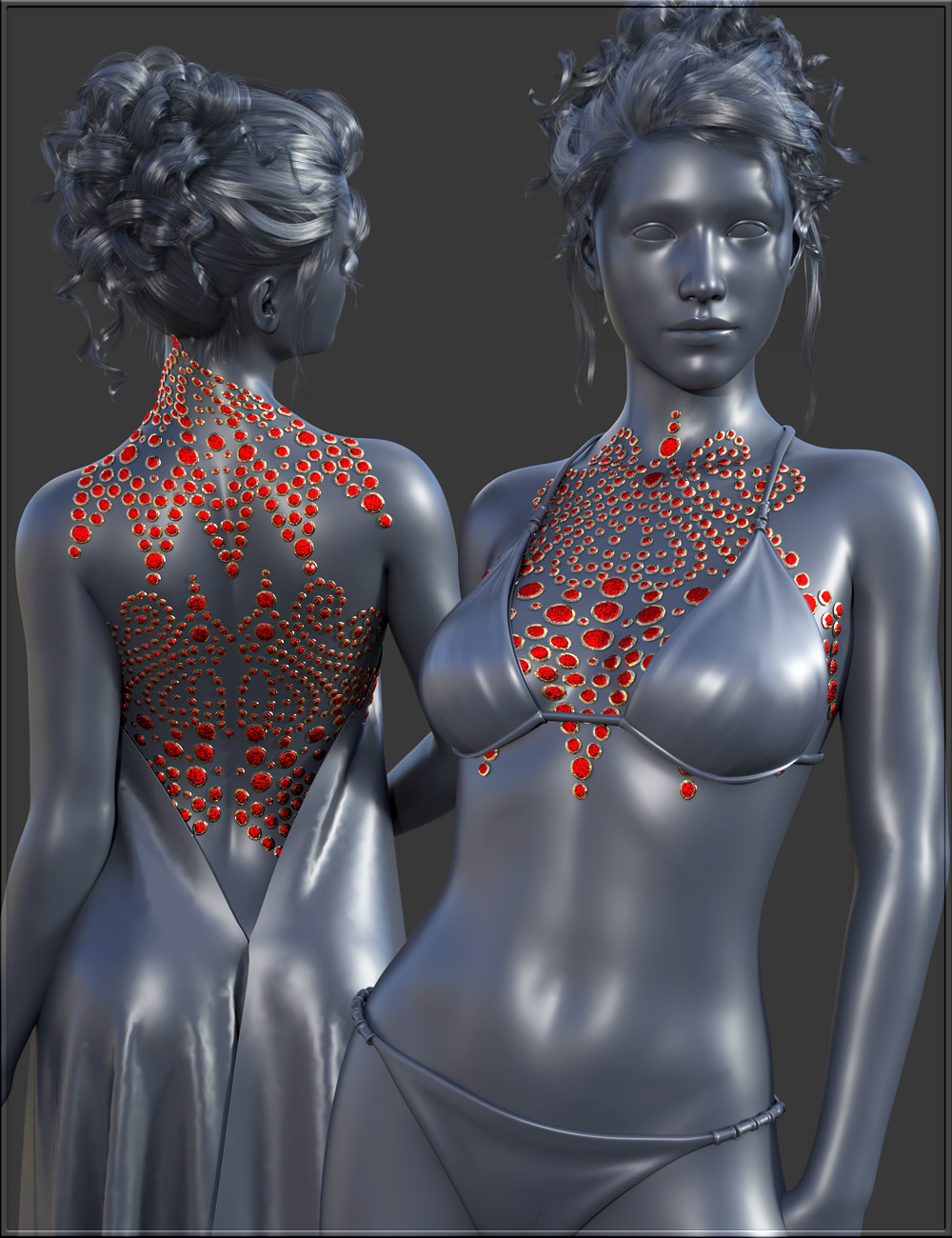 Sexy Skinz - Gemstone Adornments Vol 2 for Genesis 8 and 8.1 Females by: vyktohria, 3D Models by Daz 3D