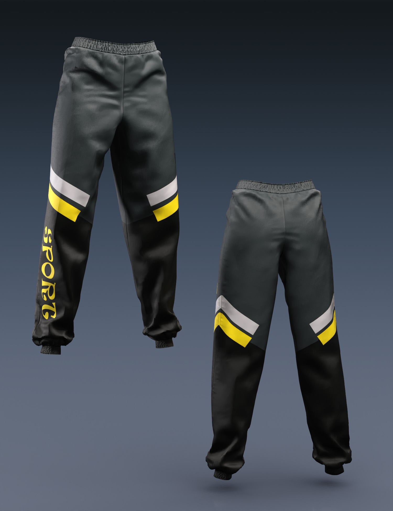 Sport Suit dForce Pants for Genesis 8 and 8.1 Females | Daz 3D