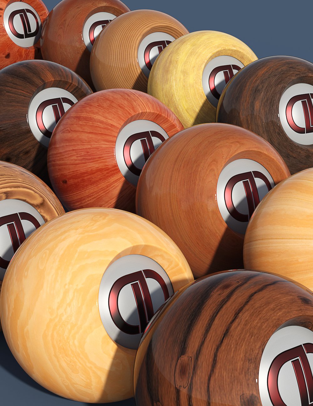 DD PBR Varnished Wood Shaders for Iray Vol. 2 by: Digital Delirium, 3D Models by Daz 3D