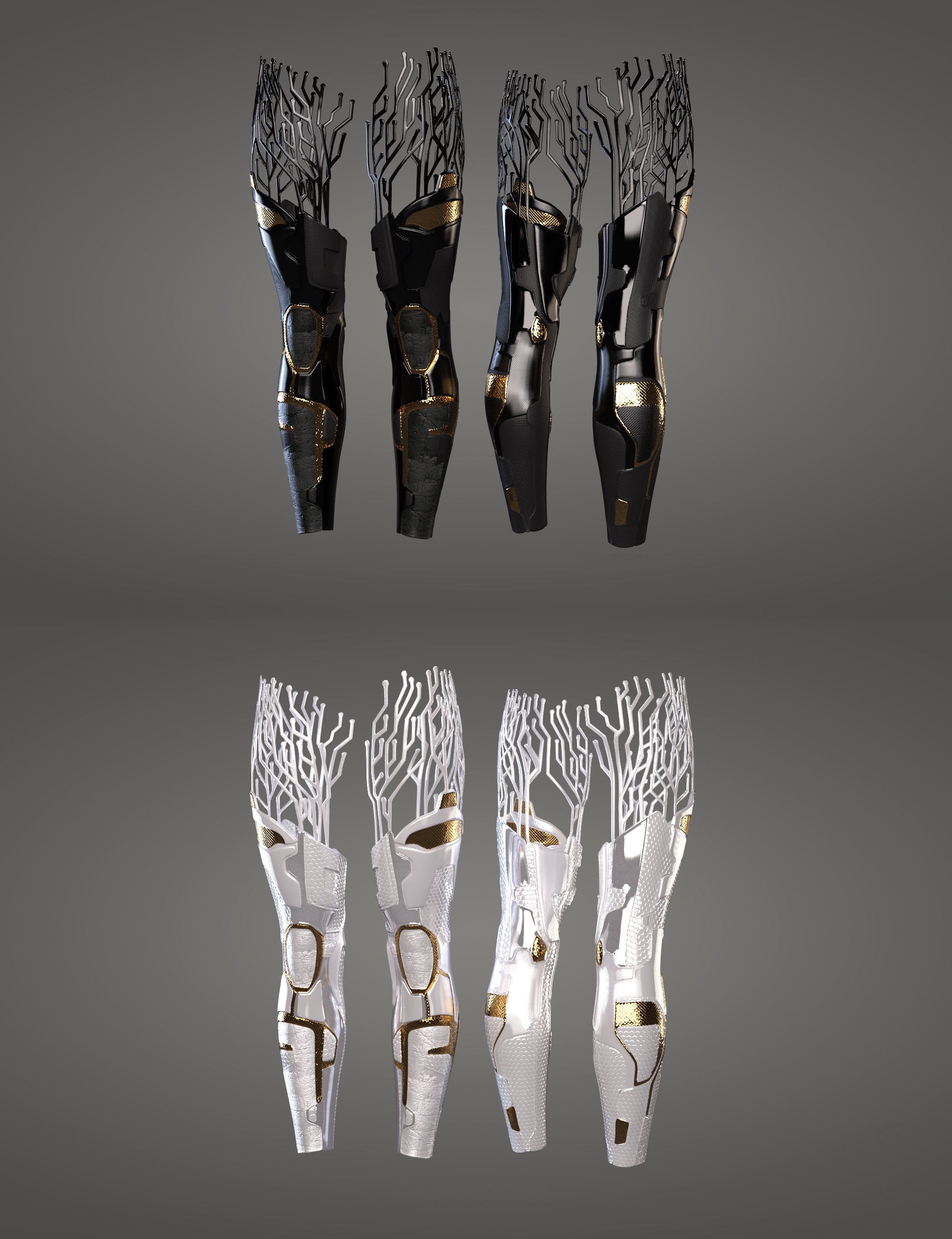 Virtual Dryad Outfit Legs for Genesis 8 and 8.1 Females by: 4blueyesbucketload3d, 3D Models by Daz 3D