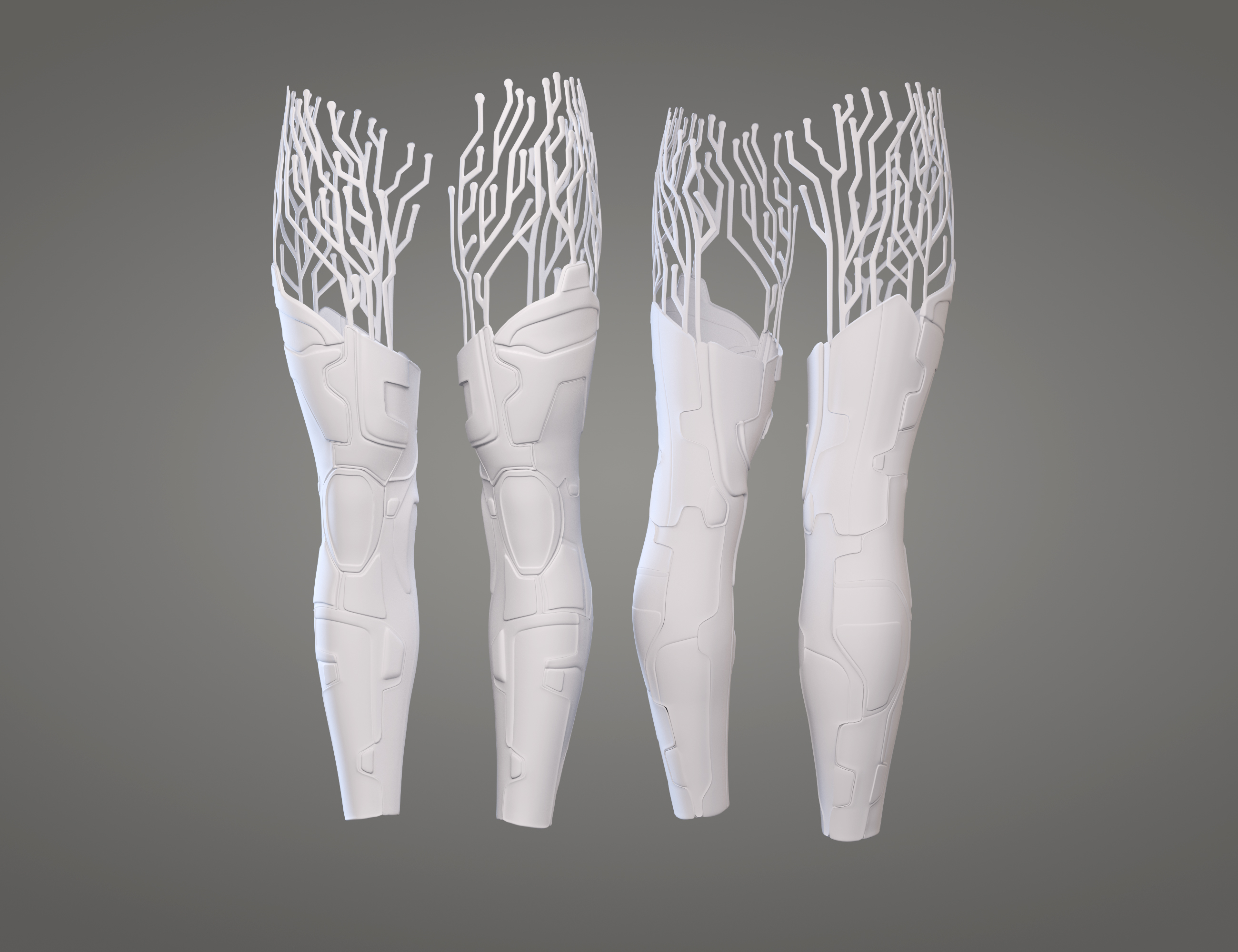 Virtual Dryad Outfit Legs for Genesis 8 and 8.1 Females by: 4blueyesbucketload3d, 3D Models by Daz 3D