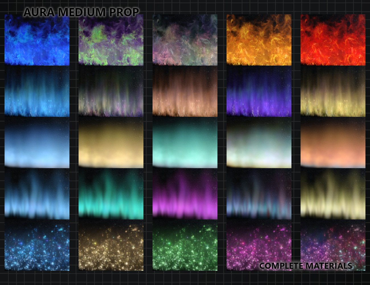 FSL Flexible Auras and Halos | Daz 3D