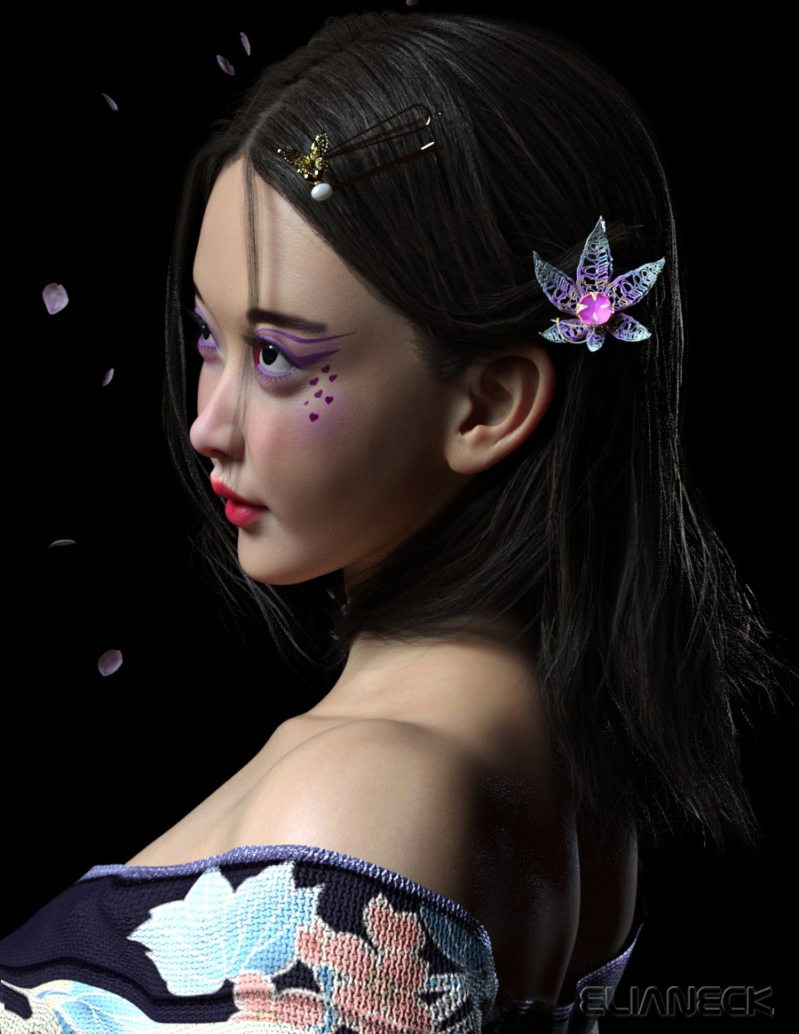 ECK Amma for Genesis 8.1 Female ECK Amma for Genesis 8.1 Female by: Elianeck, 3D Models by Daz 3D