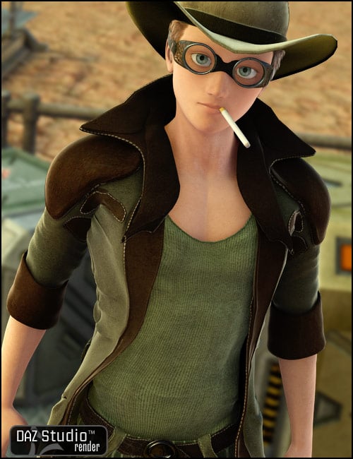 Steam Cowboy Steam Cowboy by: ArienBarbara Brundon, 3D Models by Daz 3D