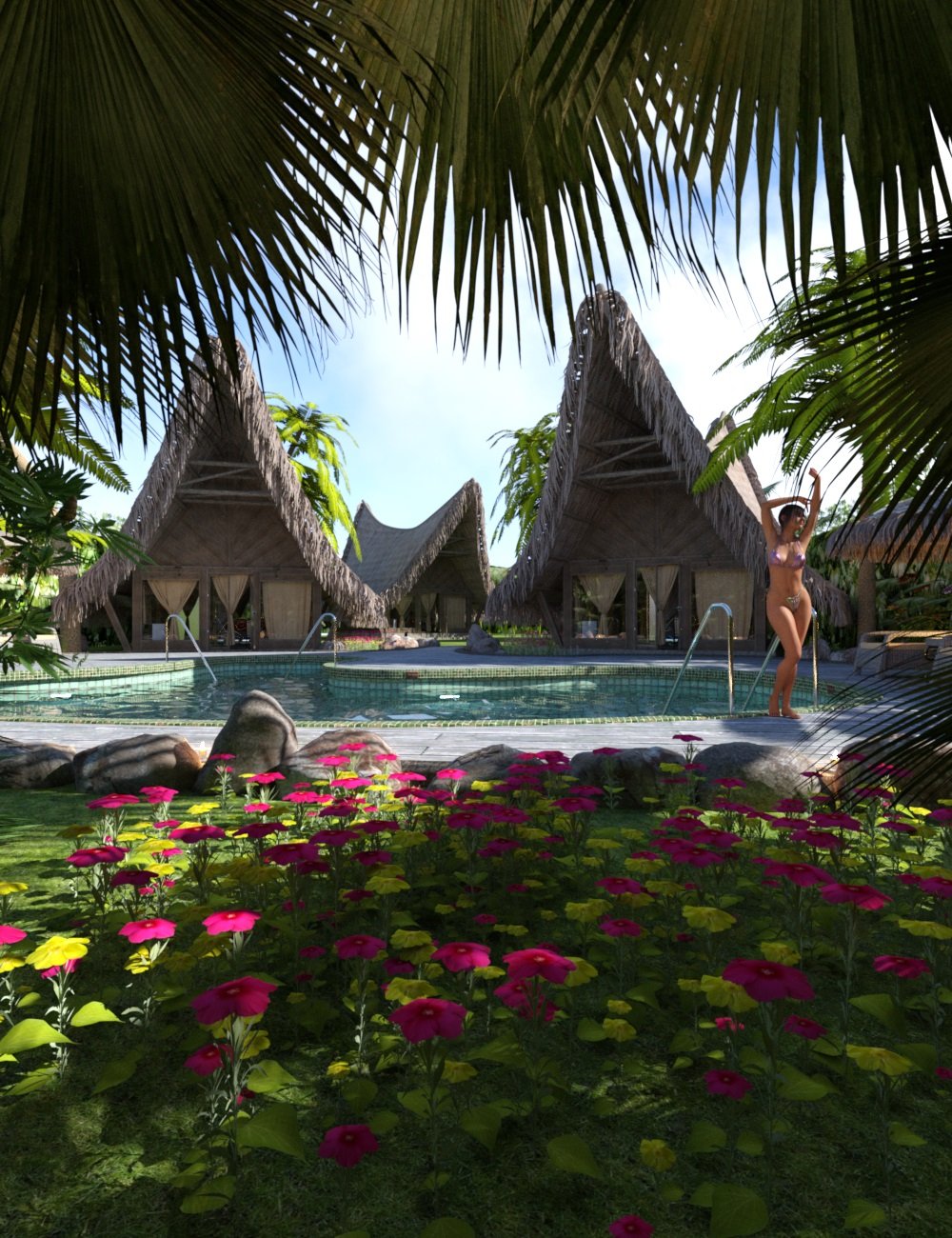 PW Tropical Holiday by: PW Productions, 3D Models by Daz 3D