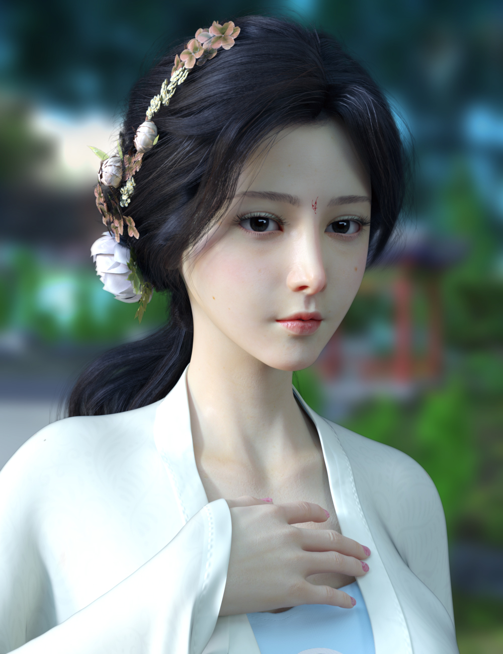Vo Xi Shi HD for Genesis 8.1 Female by: VOOTW, 3D Models by Daz 3D