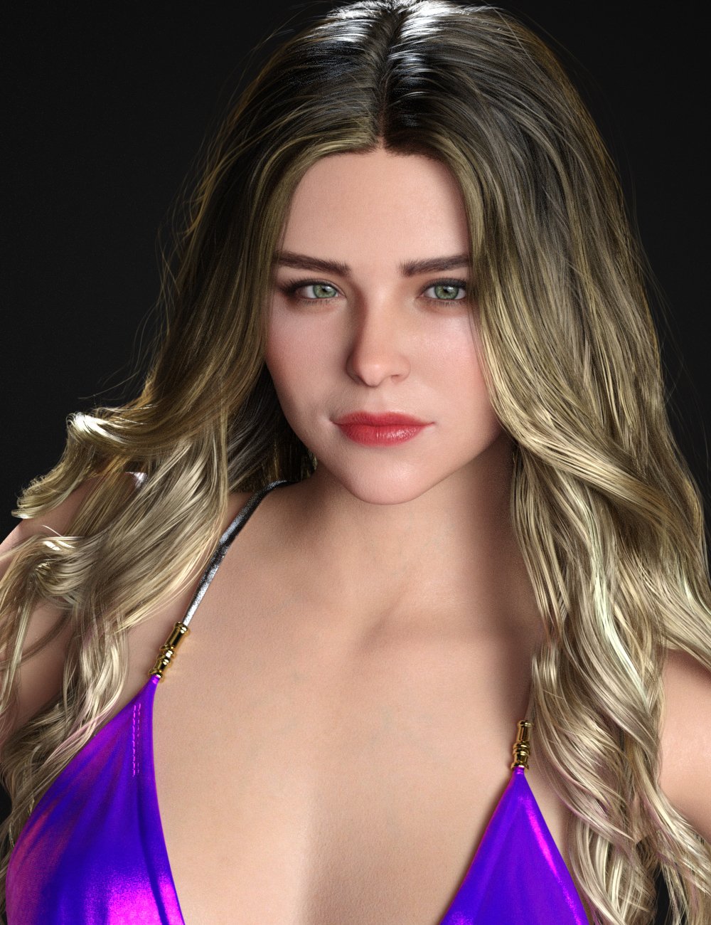 HID Alina for Genesis 8.1 Female by: HID3D, 3D Models by Daz 3D